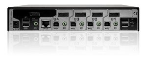 AdderView PRO DisplayPort - 4 Port - USB 2.0, Display Port  (2560x1200), Audio