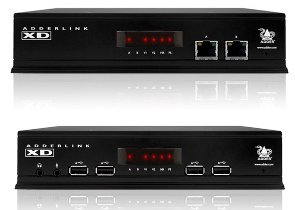 ADDERLink XD522 - DisplayPort Extender  über Cat5/6/7 Kabel bis 150m - zusätzlich USB 2.0 und Audio